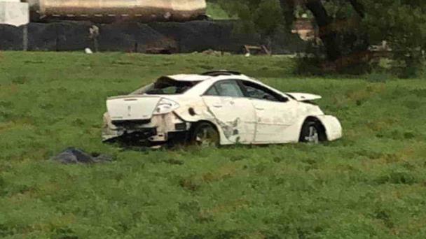 Pierde Conductor La Vida Al Volcar Su Auto En Libramiento A Monterrey