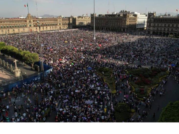 Reportan Lesionadas En La Marcha Del M En Cdmx