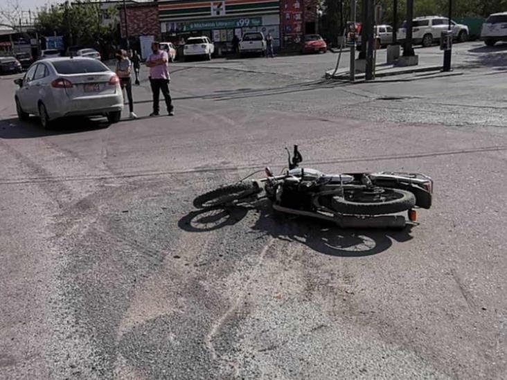 Motociclista Herido Tras Ser Embestido