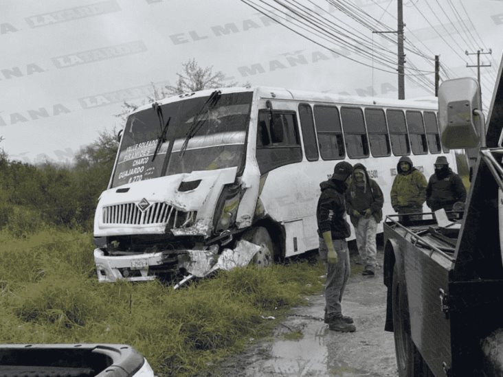 Falla mecánica provoca accidente