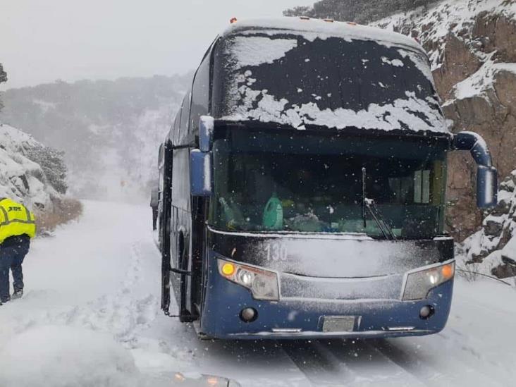 Cierran Tr Nsito Entre Sonora Y Chihuahua Por Nevada