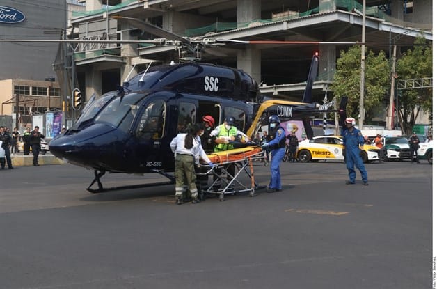 En Cdmx Trasladan En Helic Ptero A Ni Os Con Quemaduras