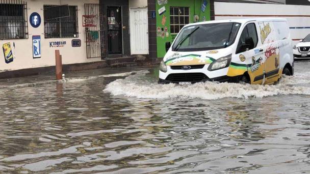 Inundaciones en Matamoros Frente frío provoca severas lluvias