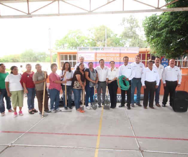 Activan proyecto de huertos escolares en San Fernando Activan proyecto de huertos escolares en San Fernando