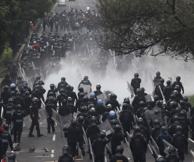 Detenidos en #20NovMx, golpeados y humillados  