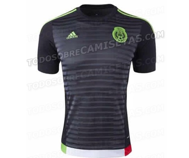 Filtran nuevo jersey negro de la selección mexicana