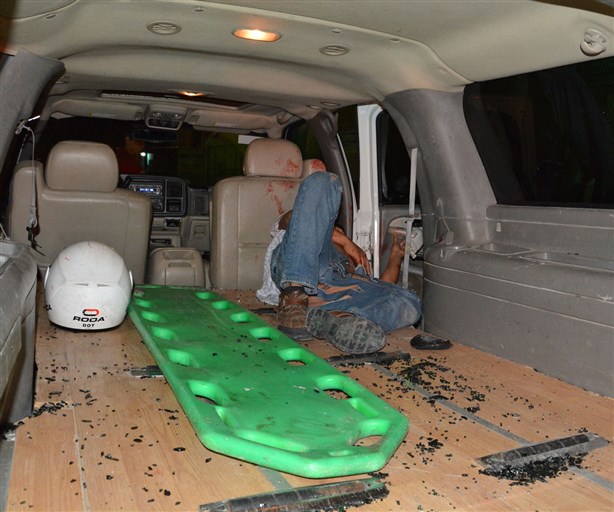 Lo choca carroza... que ‘había soñado’