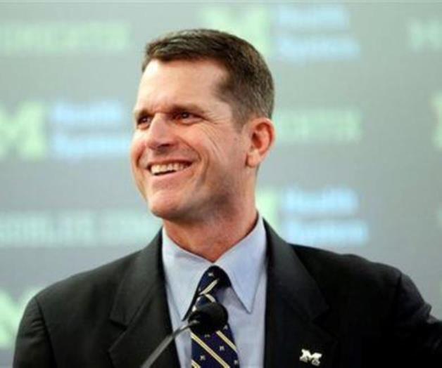 Jim Harbaugh, nuevo coach de la Universidad de Michigan Jim Harbaugh, nuevo coach de la Universidad de Michigan