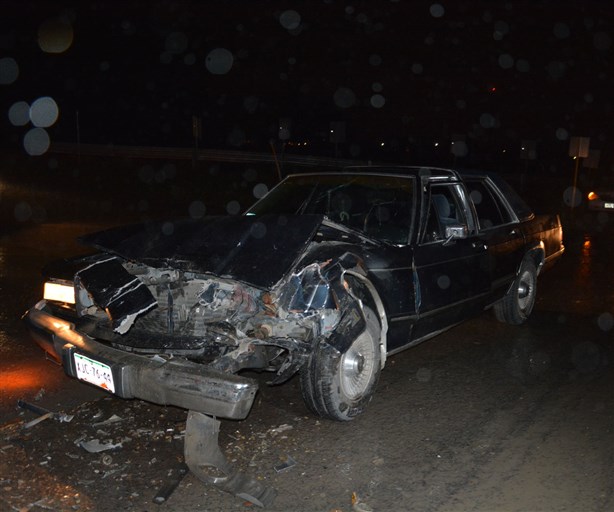 Viraje peligrosodeja una damitacon varios golpes