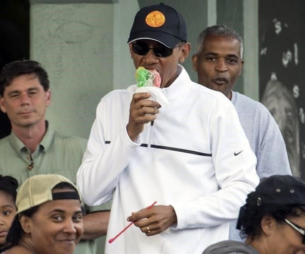 Inicia Obama año en Hawai Inicia Obama año en Hawai