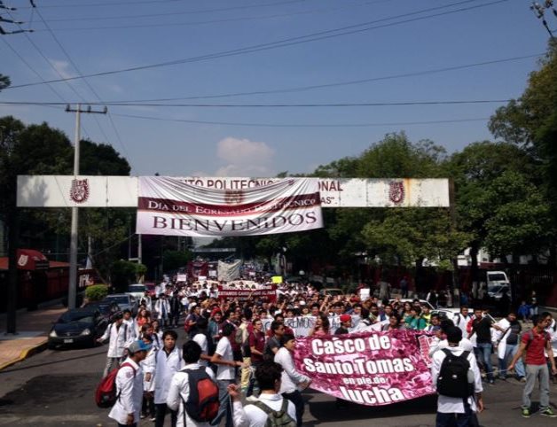 Apoyarán estudiantes de Enfermería del IPN y UNAM protesta de este martes Apoyarán estudiantes de Enfermería del IPN y UNAM protesta de este martes