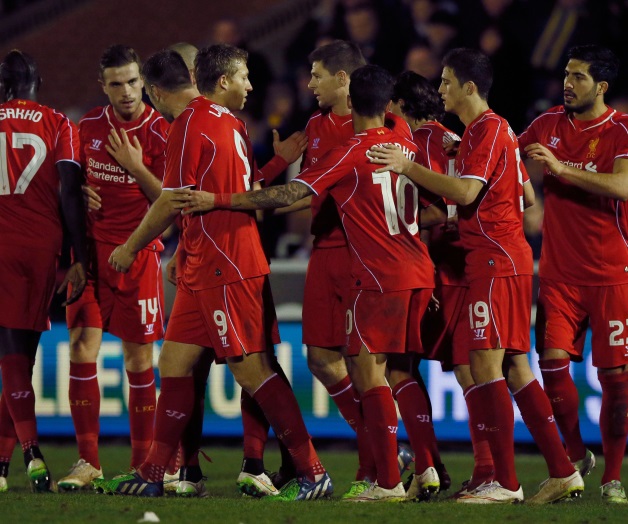 Stevan Gerrard guía al triunfo al Liverpool sobre AFC Wimbledon