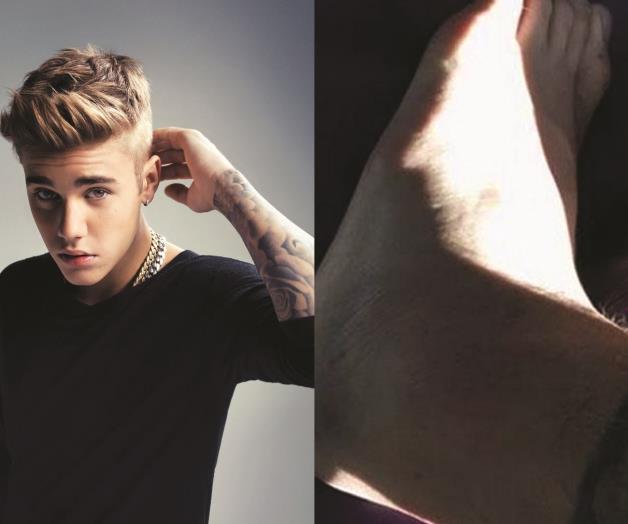 Justin Bieber se lesiona el pie jugando fútbol