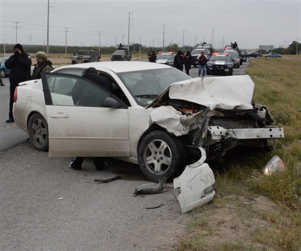 Muestran recuentode accidentes viales