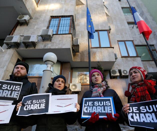 Europa rinde homenaje a las víctimas de Charlie Hebdo
