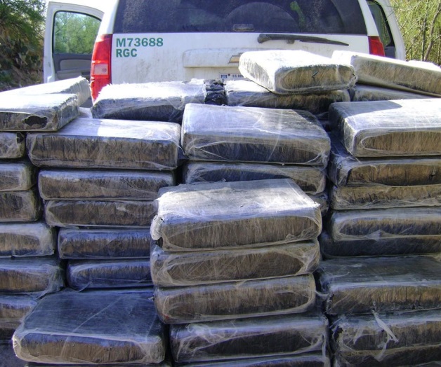 Confisca la PF 1,396 libras de mariguana