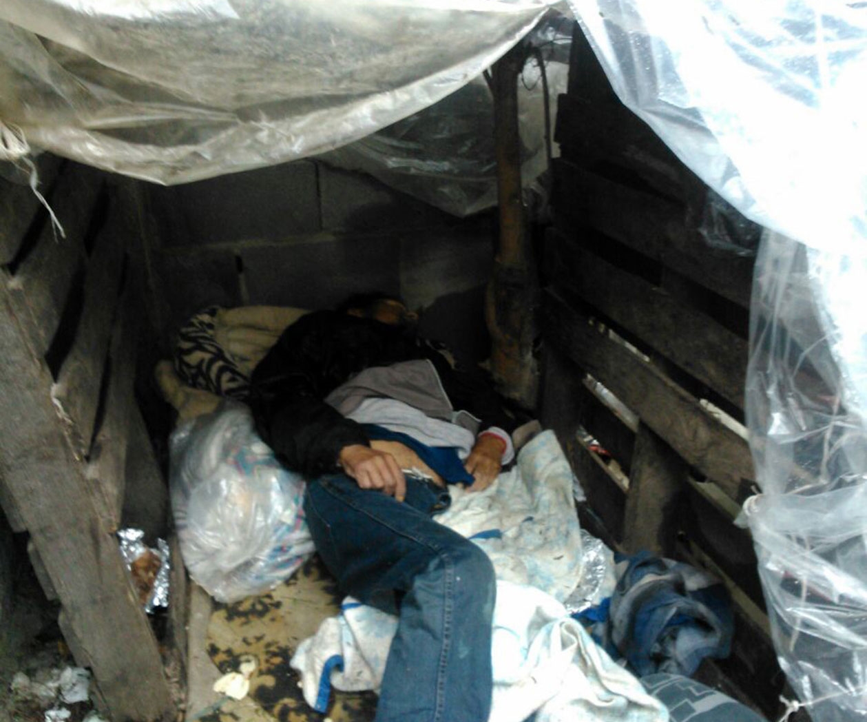 Muere indigentepor hipotermia