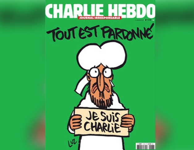 Mahoma aparece en nueva portada de Charlie Hebdo Mahoma aparece en nueva portada de Charlie Hebdo