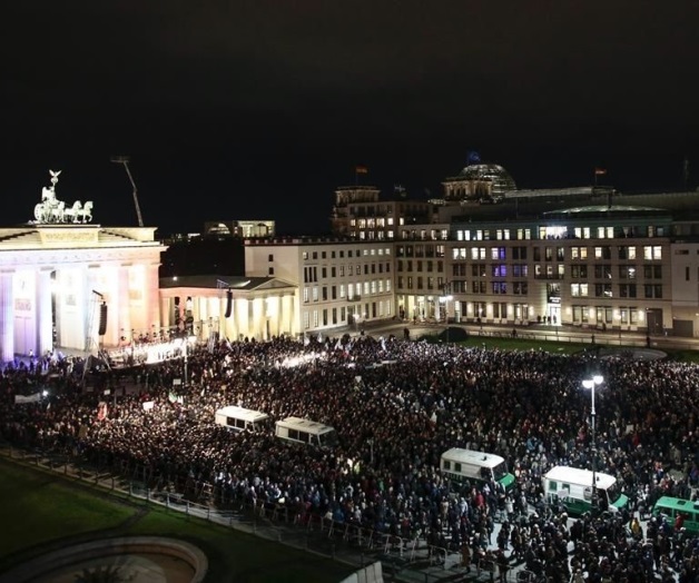 Marcha Merkel contra islamofobia Marcha Merkel contra islamofobia