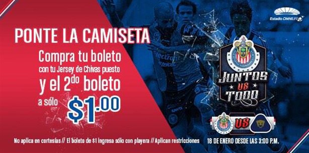Chivas de a peso