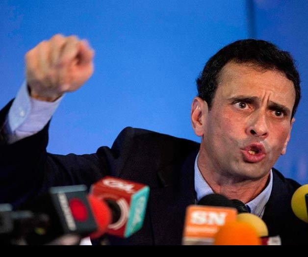 ‘Modelo de gobierno chavista fracasó en Venezuela’, reclama Capriles