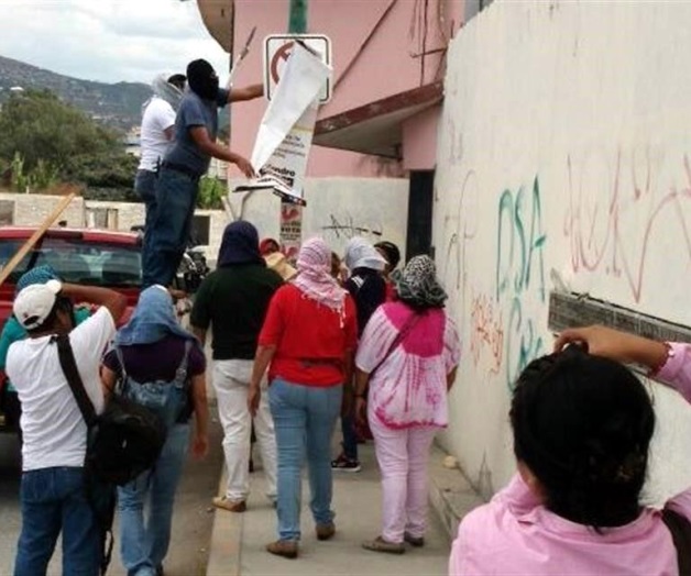 Quitan propaganda electoral en Guerrero Quitan propaganda electoral en Guerrero
