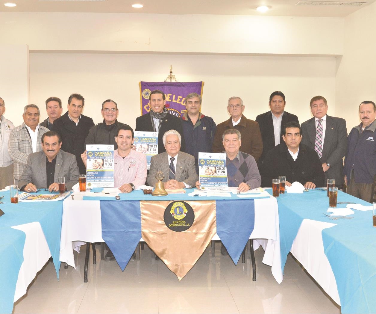 Listos para campaña oftalmológica