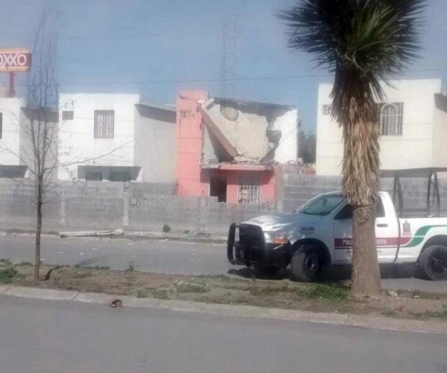Explosión y derrumbe en casa de Zuazua, NL deja un hombre muerto Explosión y derrumbe en casa de Zuazua, NL deja un hombre muerto