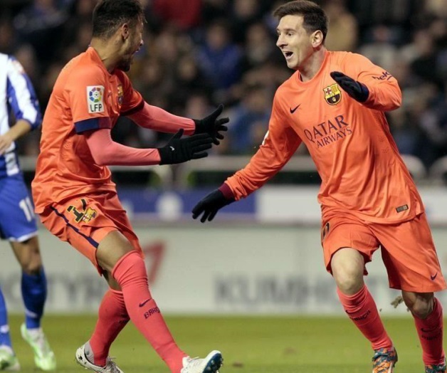 Se roba Messi el show en Riazor Se roba Messi el show en Riazor