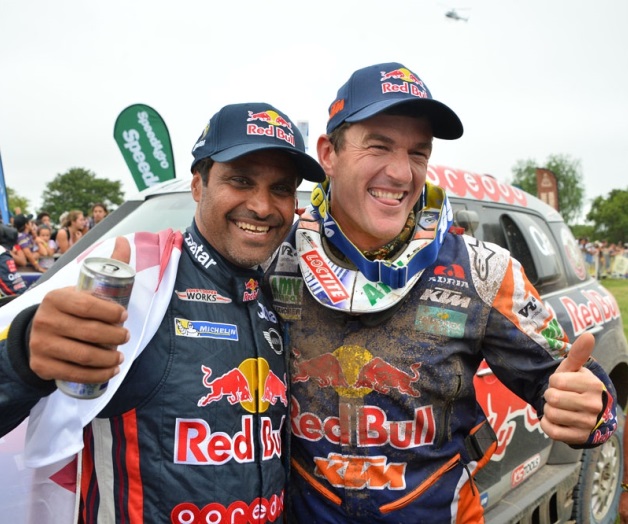 Coma en motos y Al-Attiyah en autos son campeones Coma en motos y Al-Attiyah en autos son campeones