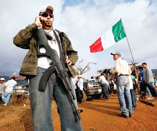 Enfrentan al crimenlos Defensas Rurales Enfrentan al crimenlos Defensas Rurales