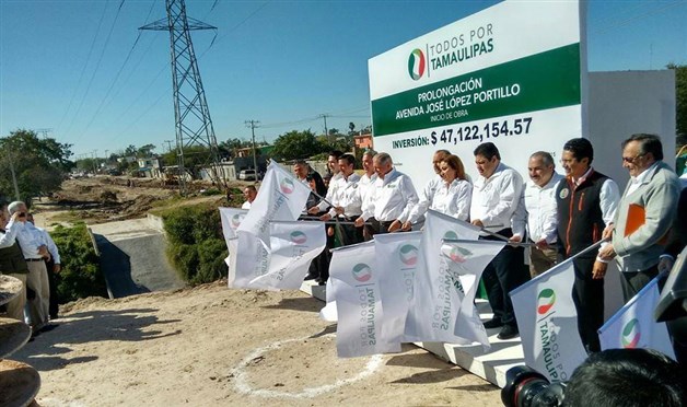 Inaugura GobernadorObras en Reynosa