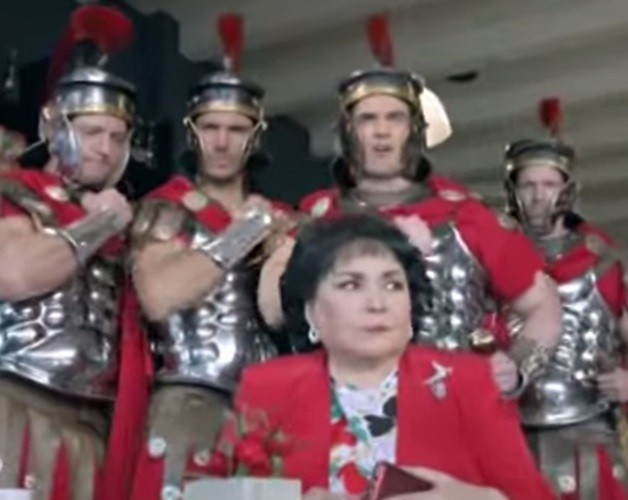 Carmen Salinas causa furor en la red en comercial de galletas Carmen Salinas causa furor en la red en comercial de galletas