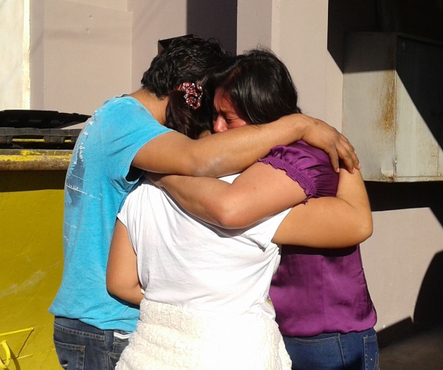 ESTUDIANTESaparecen ilesas