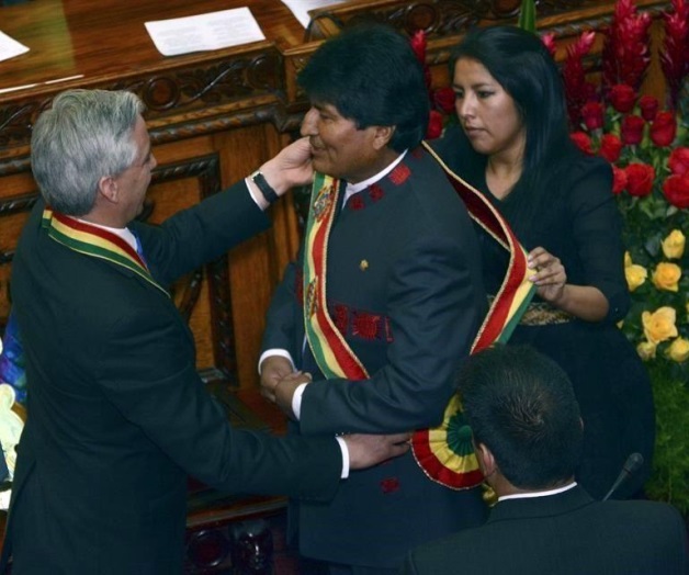 Asume Evo Morales su tercer mandato Asume Evo Morales su tercer mandato
