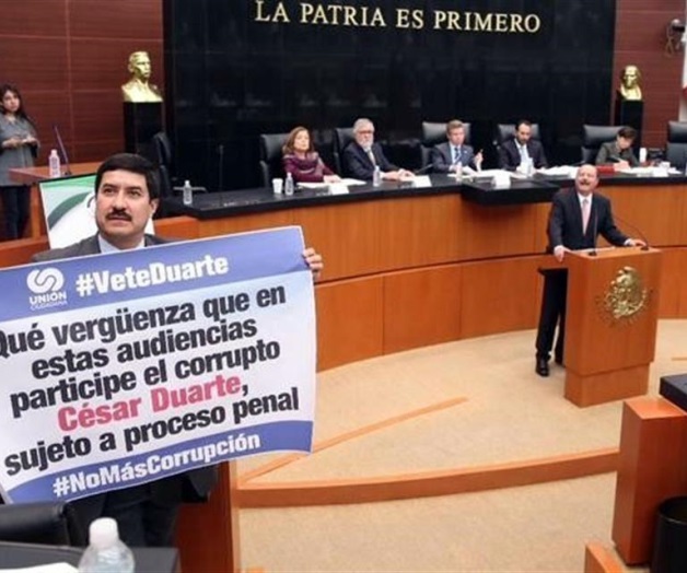 Confronta Corral a Duarte por corrupción