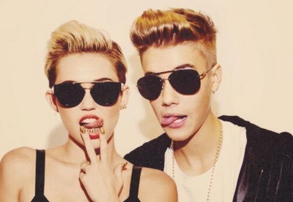 Justin Bieber me robó el look: Miley Cyrus Justin Bieber me robó el look: Miley Cyrus