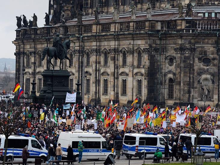 Islamófobos vuelven a movilizarse en Alemania Islamófobos vuelven a movilizarse en Alemania