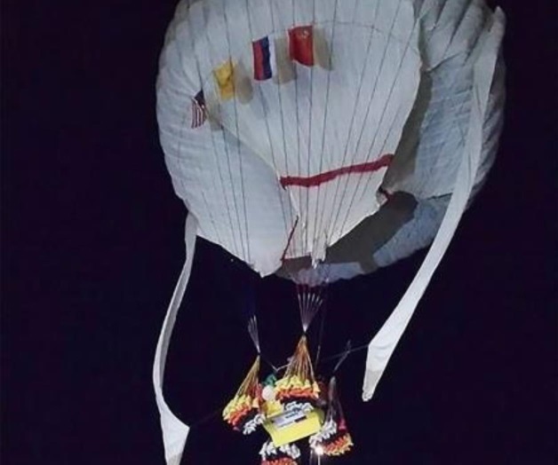 Parte expedición transatlántica en globo; va por dos récords mundiales Parte expedición transatlántica en globo; va por dos récords mundiales