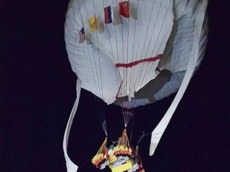 Parte expedición transatlántica en globo; va por dos récords mundiales Parte expedición transatlántica en globo; va por dos récords mundiales