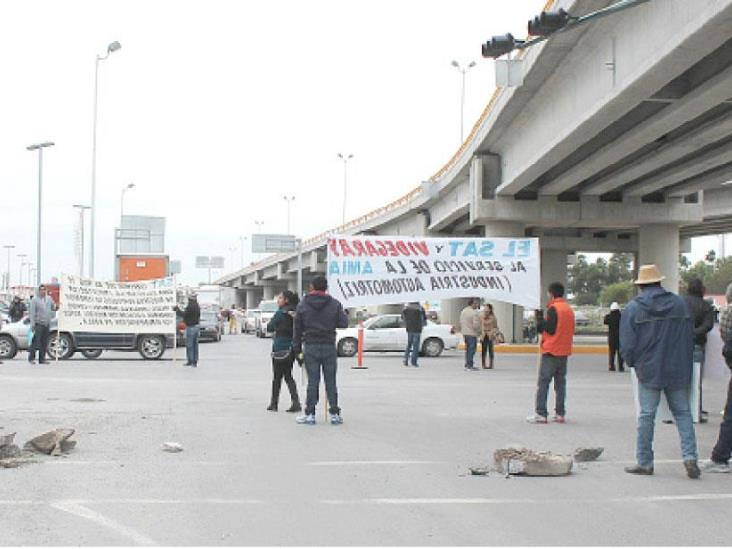 Listos por inminente bloqueo de puentes Listos por inminente bloqueo de puentes