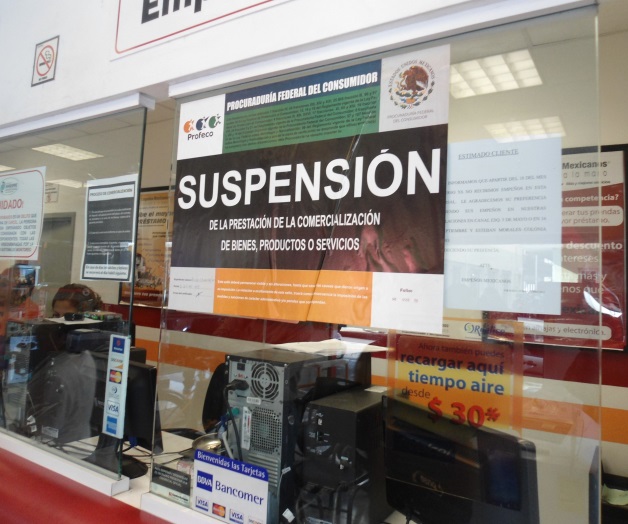 Aplica Profeco 66suspensiones a casas deempeño en Tamaulipas Aplica Profeco 66suspensiones a casas deempeño en Tamaulipas