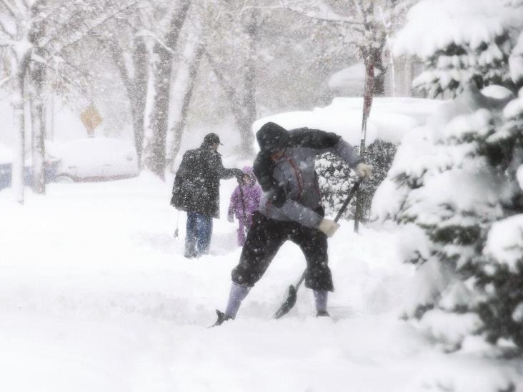 Súper tormenta de nieve golpeará EU Súper tormenta de nieve golpeará EU