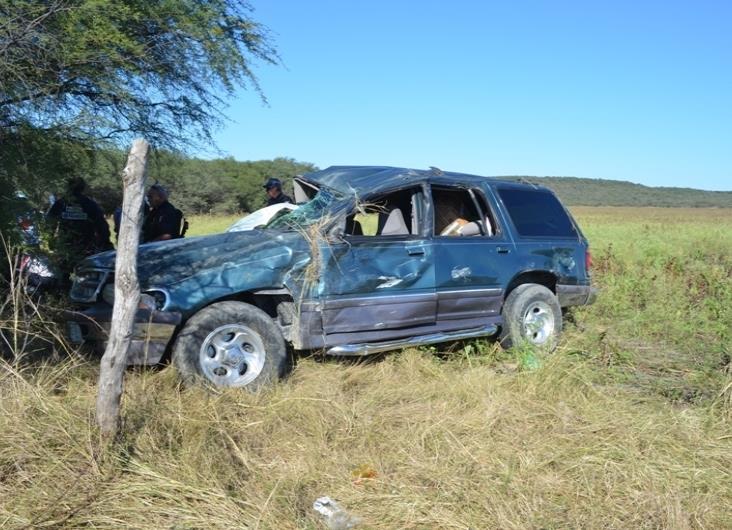 Lesionados 8 en volcadura Lesionados 8 en volcadura