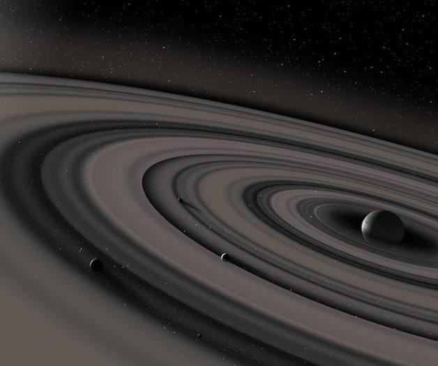 Descubren nuevo tipo de anillos mucho más grandes y pesados que los de Saturno Descubren nuevo tipo de anillos mucho más grandes y pesados que los de Saturno