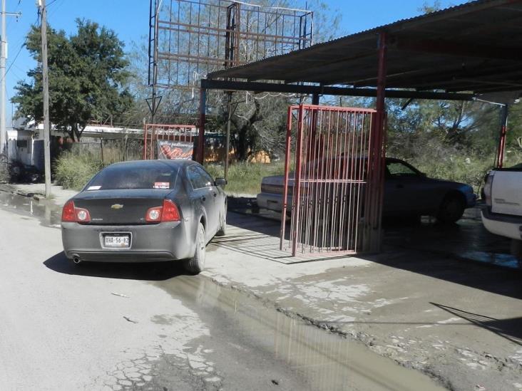 Provoca lavadero daños a pavimento Provoca lavadero daños a pavimento