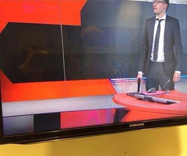 Hombre armado irrumpe en televisión pública de Holanda Hombre armado irrumpe en televisión pública de Holanda