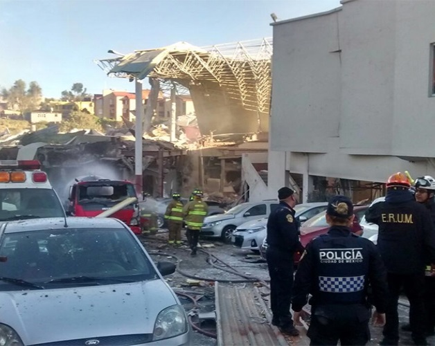 Dan de alta a enfermera herida en explosión en Hospital de Cuajimalpa