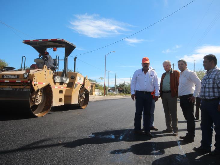 Obra de pavimentación brinda beneficios en la colonia Jardín Obra de pavimentación brinda beneficios en la colonia Jardín