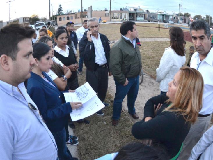Construyen 2 parques recreativos en colonias Construyen 2 parques recreativos en colonias